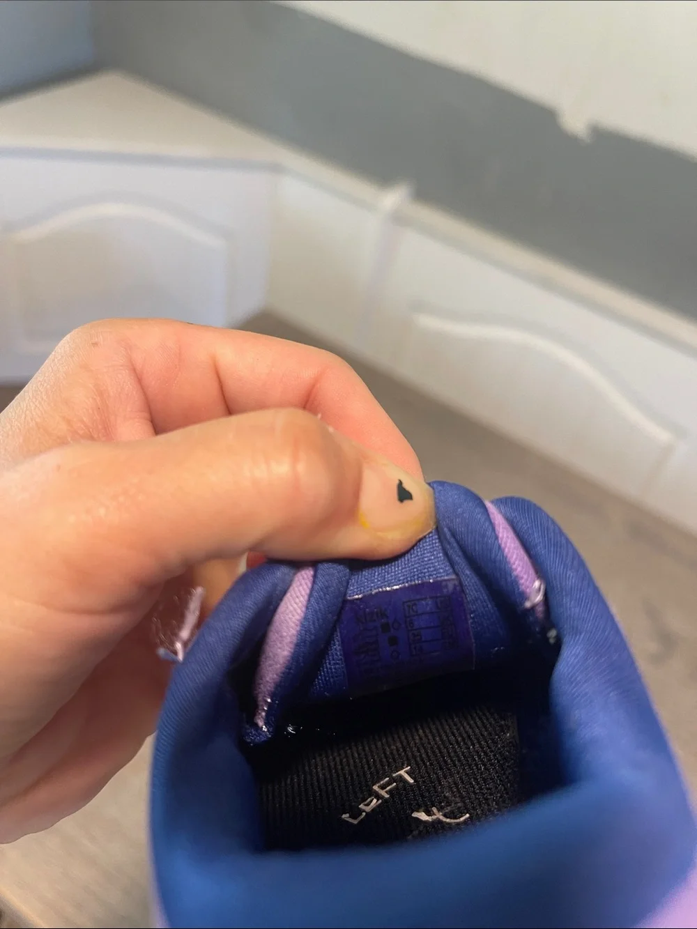 Kizik Brewster Toddler Hands Free Sneakers Paisley Purple Toddler Girl 7C